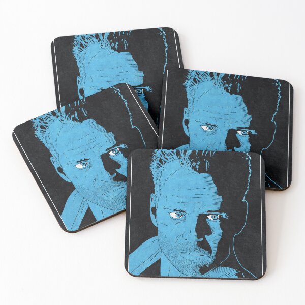 Item preview, JOHN McCLANE - Die Hard (Monochrome) designed and sold by FamousWeirdosRB.