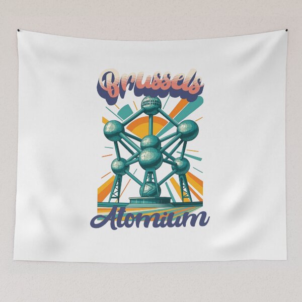 Item preview, Urban Retro Dreams – ATOMIUM - Brussels designed and sold by Earth Celebration Designs.