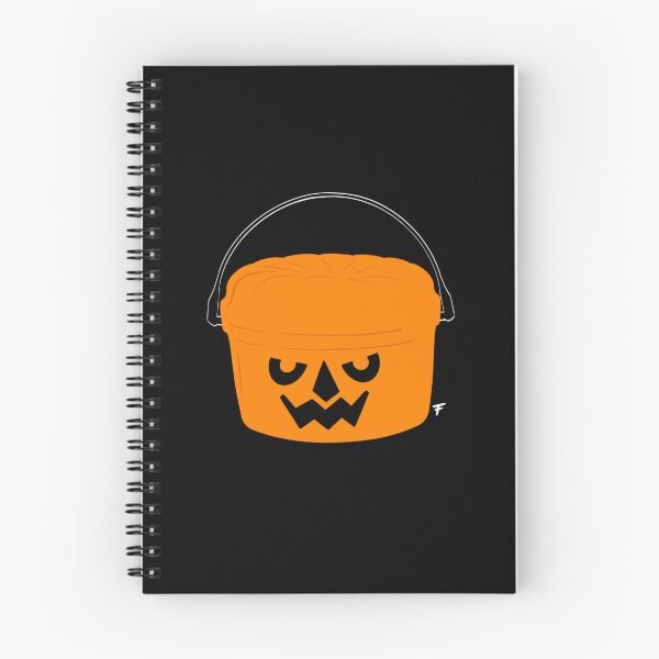 Item preview, Pumpkin Boo Bucket - Black Background designed and sold by The Abysmall.