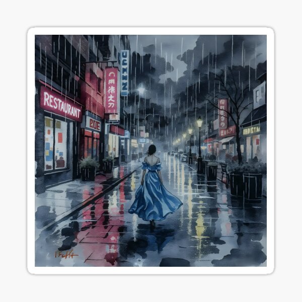 Item preview, Rain Night Out designed and sold by RebelRulez.