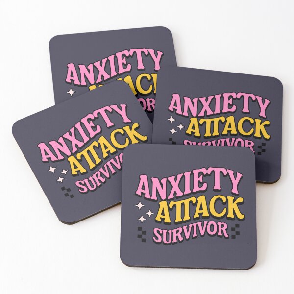 Item preview, Anxiety attack survivor introvert typography Morcaworks designed and sold by Morcawork.