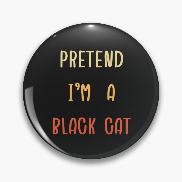 Artikelvorschau, Lustiges Halloween-T-Shirt „Tu so, als wäre ich eine schwarze Katze“ entworfen und verkauft von apple-tea.