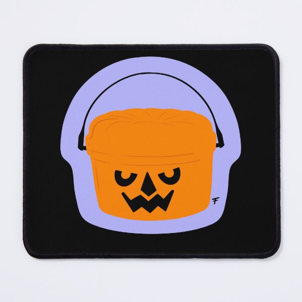 Item preview, Pumpkin Boo Bucket - Purple Outline designed and sold by The Abysmall.