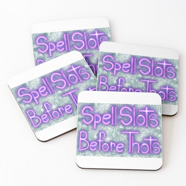 Item preview, Spell Slots Before Thots designed and sold by CabcoonCreation.