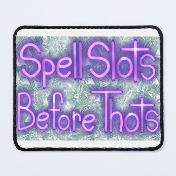 Item preview, Spell Slots Before Thots designed and sold by CabcoonCreation.