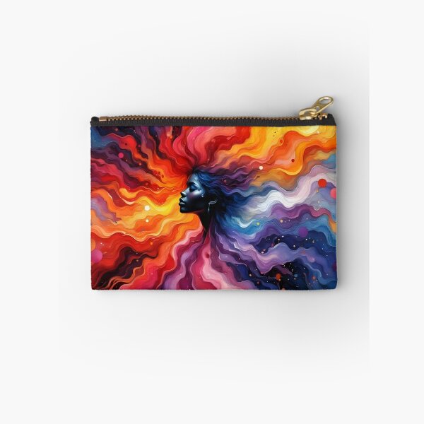 Item preview, Colorful Portrait in a Wave of Colors designed and sold by Erlin Rudho.
