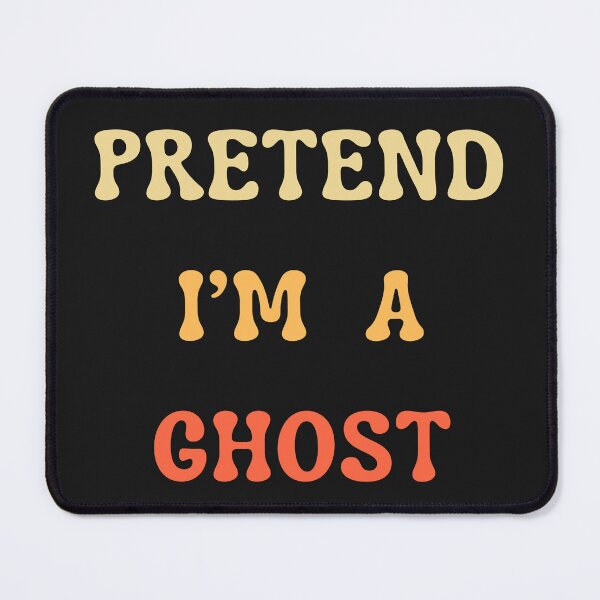 Item preview, Funny Halloween T-shirt "Pretend I'm a ghost" designed and sold by apple-tea.