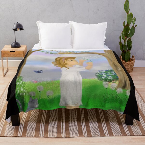 Item preview, Dandelions and Girl designed and sold by Nightflyer Art.