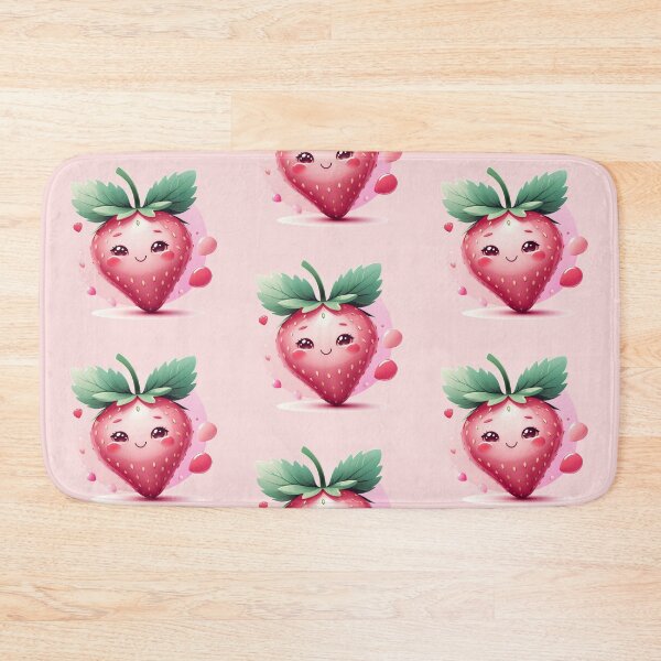 Item preview, Shy Strawberry – Too Cute to Talk designed and sold by 0606PM.