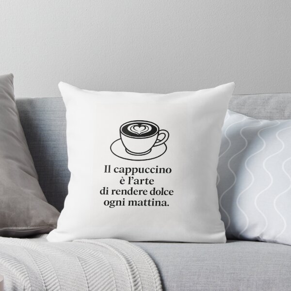 Item preview, Cappuccino rende dolce ogni mattina designed and sold by CucinaConGiusy.