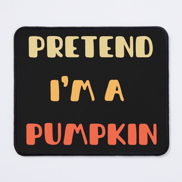 Item preview, Funny Halloween T-shirt "Pretend I'm a pumpkin" designed and sold by apple-tea.