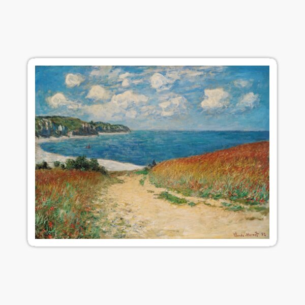 Item preview, Path in the Wheat at Pourville designed and sold by SharonTheFirst.
