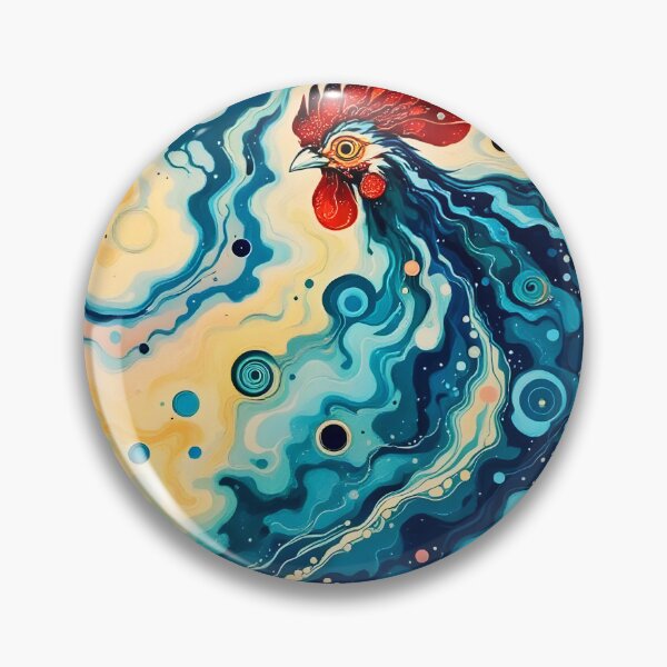 Item preview, Multicolored Rooster Design designed and sold by Erlin Rudho.