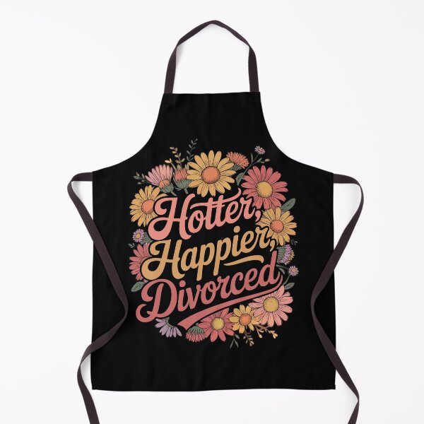 Item preview, Hotter, Happier, Divorced for strong women after divorce and a touch of feminine energy designed and sold by Kuku-Craft.