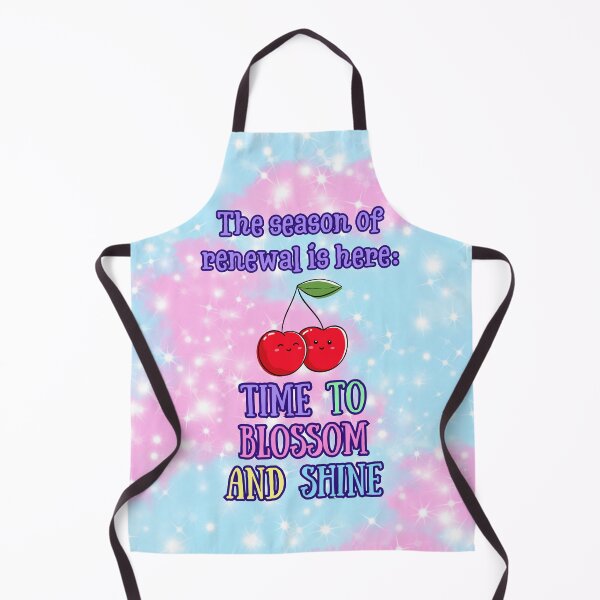 Item preview, Time to Blossom and Shine – Cherry Illustration | Motivational Spring Print designed and sold by MagicContOasis.