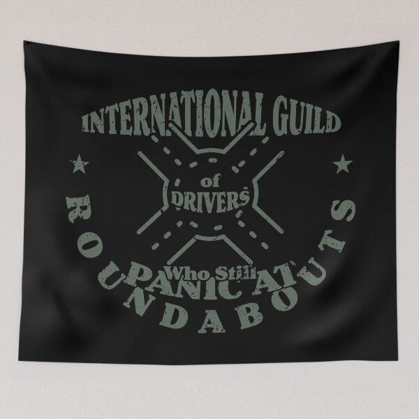 Item preview, International Guild of Drivers Who Still Panic at Roundabouts designed and sold by Milena R..