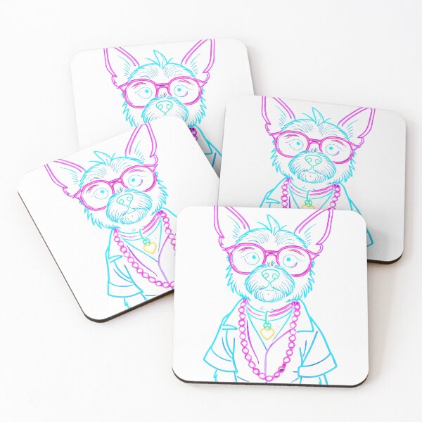 Item preview, Dapper Pup: Stylish Dog Line Art designed and sold by RKNTdesigns.