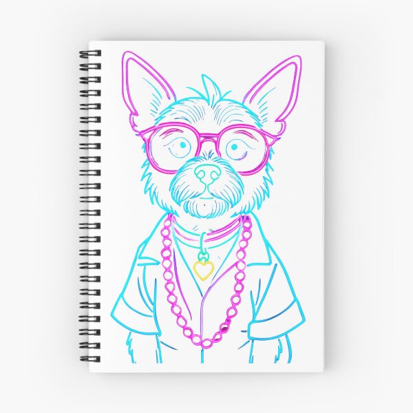 Item preview, Dapper Pup: Stylish Dog Line Art designed and sold by RKNTdesigns.
