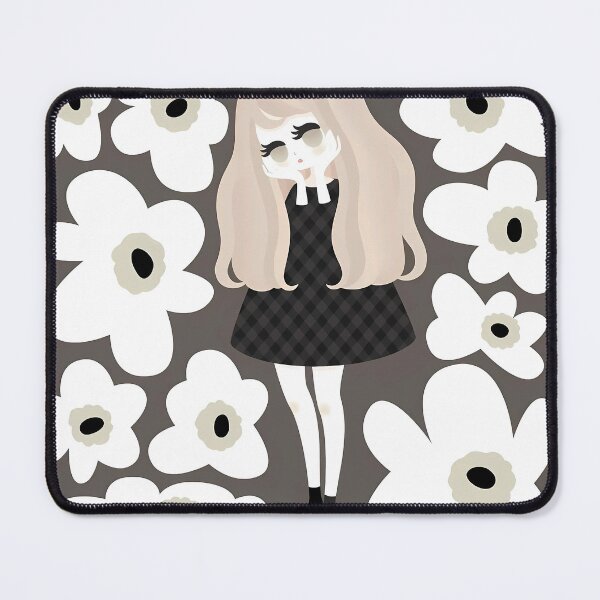 Item preview, Girl with Oversized Flowers designed and sold by Charidana.