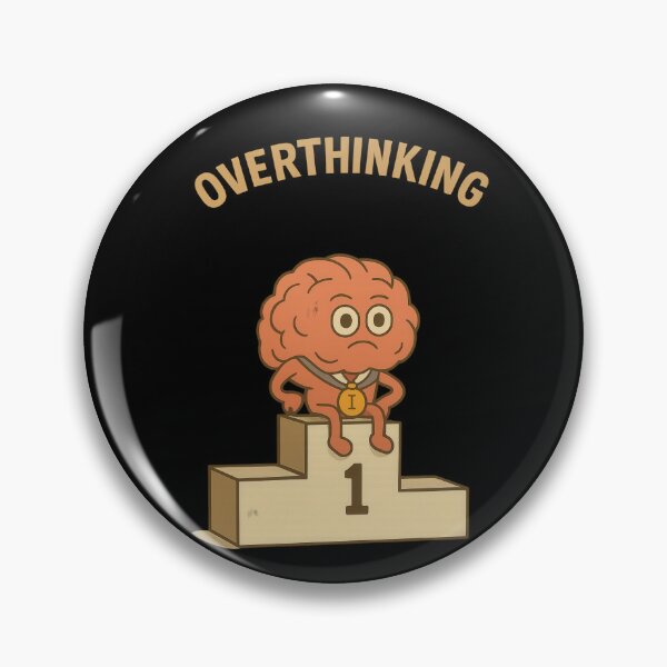 Item preview, Pro overthinker designed and sold by funkyfabrik.