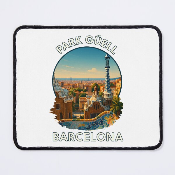 Item preview, Park Güell Barcelona – Gaudí Architecture & Mediterranean Art designed and sold by inkNext.