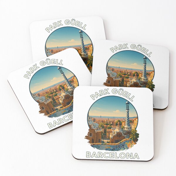 Item preview, Park Güell Barcelona – Gaudí Architecture & Mediterranean Art designed and sold by inkNext.