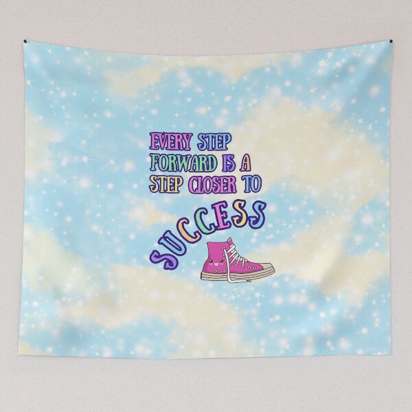 Item preview, Every Step Forward | Motivational Sneaker Galaxy Design designed and sold by MagicContOasis.