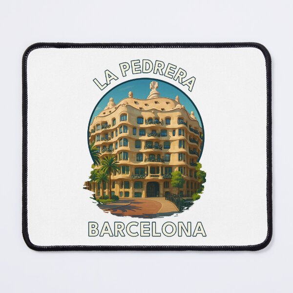 Item preview, La Pedrera Casa Milà Barcelona – Gaudí Architecture Rooftop Art designed and sold by inkNext.