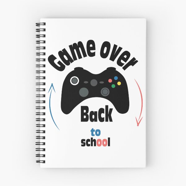 Item preview, Game Over Back to School – Funny Gamer Design designed and sold by HasHs.