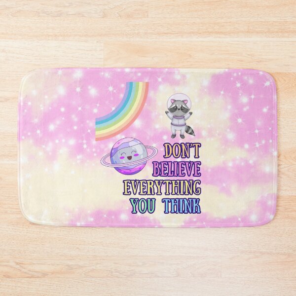 Item preview, Don’t Believe Everything You Think | Mindset Galaxy Reminder designed and sold by MagicContOasis.