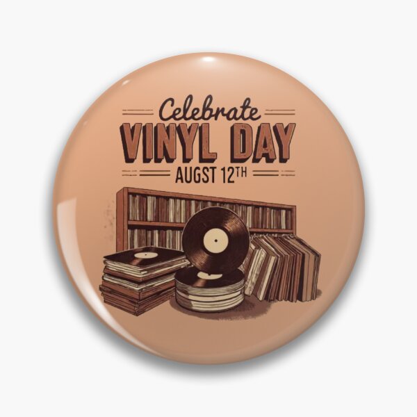 Item preview, Celebrate Vinyl Records – August 12 designed and sold by Iuqiune.