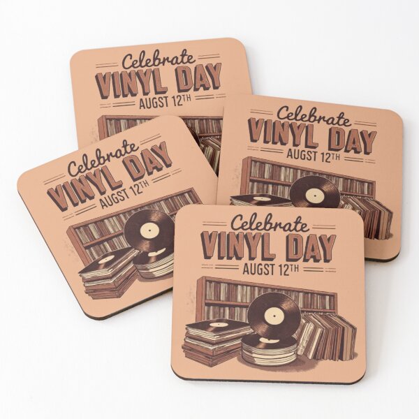 Item preview, Celebrate Vinyl Records – August 12 designed and sold by Iuqiune.