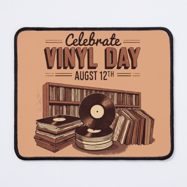 Item preview, Celebrate Vinyl Records – August 12 designed and sold by Iuqiune.