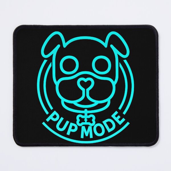 Item preview, Pup Mode Light Blue designed and sold by FreddyE.