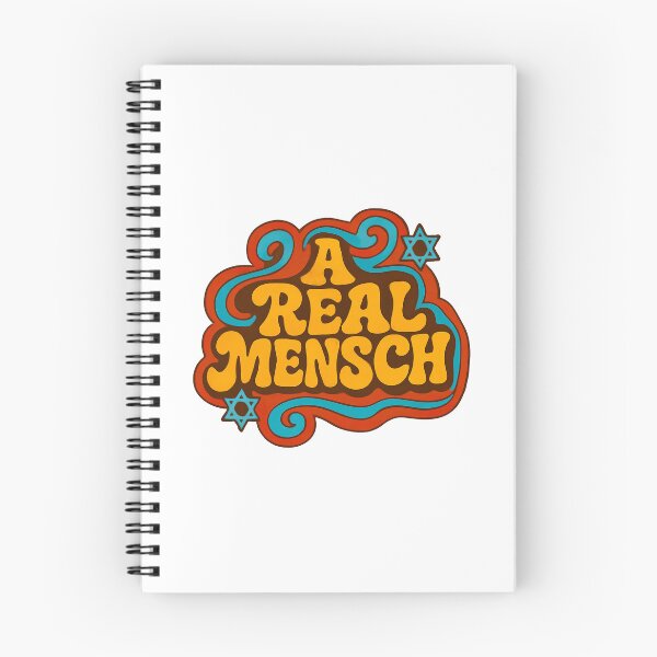 Item preview, A Real Mensch – Groovy 70s Yiddish Vibes designed and sold by JRRouse.