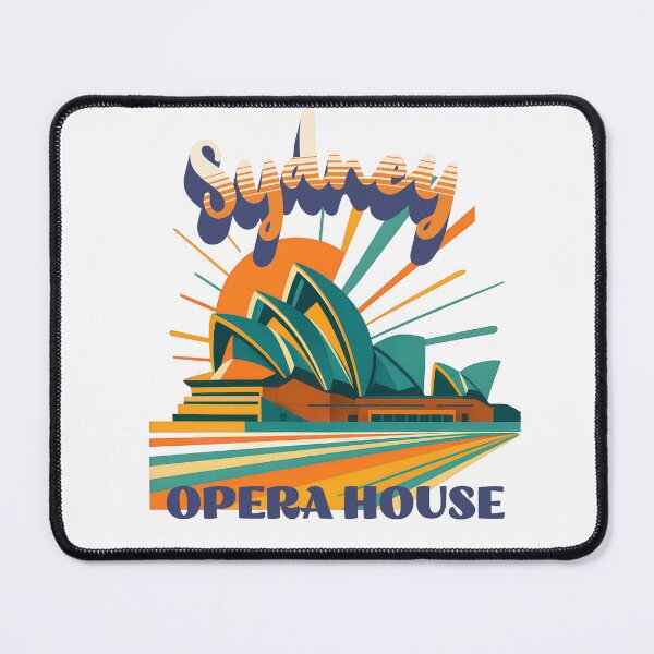 Item preview, Urban Retro Dreams – OPERA HOUSE - Sydney designed and sold by Earth Celebration Designs.