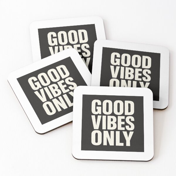Item preview, Good Vibes Only – Big Font Minimalist Statement designed and sold by Fleetwood1994.