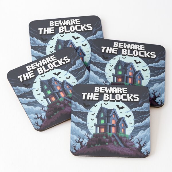 Item preview, Beware The Blocks designed and sold by NicolasGlowArt.