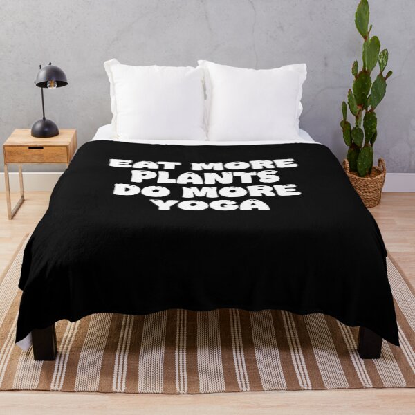Item preview, Eat More Plants, Do More Yoga | Healthy Living designed and sold by GartenIdeen.