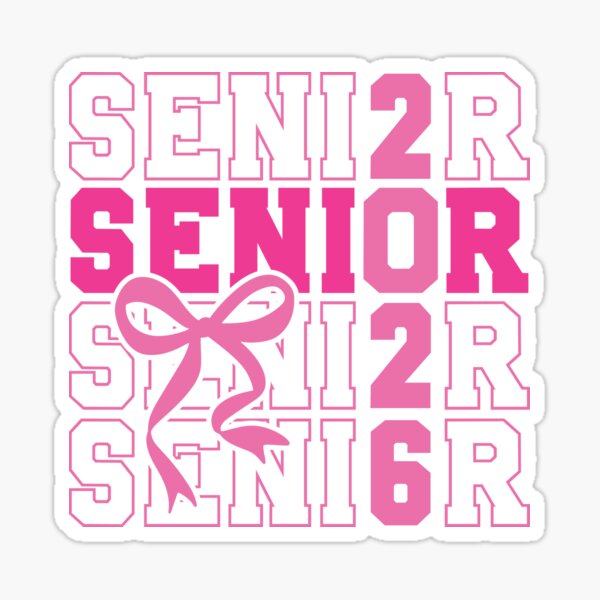 Item preview, Senior 2026 Pink Bow Graduation Girl Design designed and sold by HasHs.