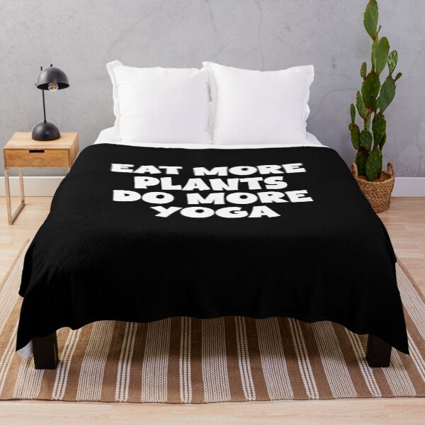 Item preview, Eat More Plants, Do More Yoga | Healthy Living designed and sold by GartenIdeen.