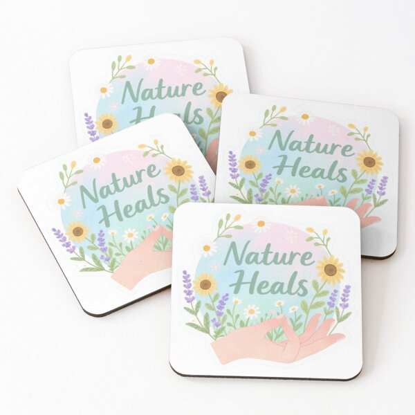 Item preview, Nature Heals Floral designed and sold by Lucky.Z.