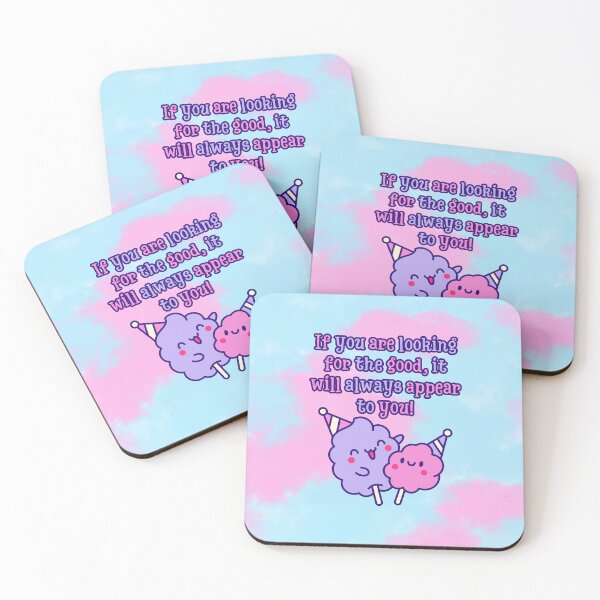 Item preview, Look for the Good – Kawaii Cotton Candy Positivity  designed and sold by MagicContOasis.