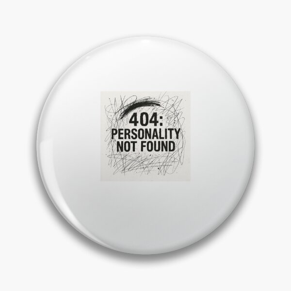 Item preview, Personality Not Found – Brutalist Chaos Edition designed and sold by Fleetwood1994.