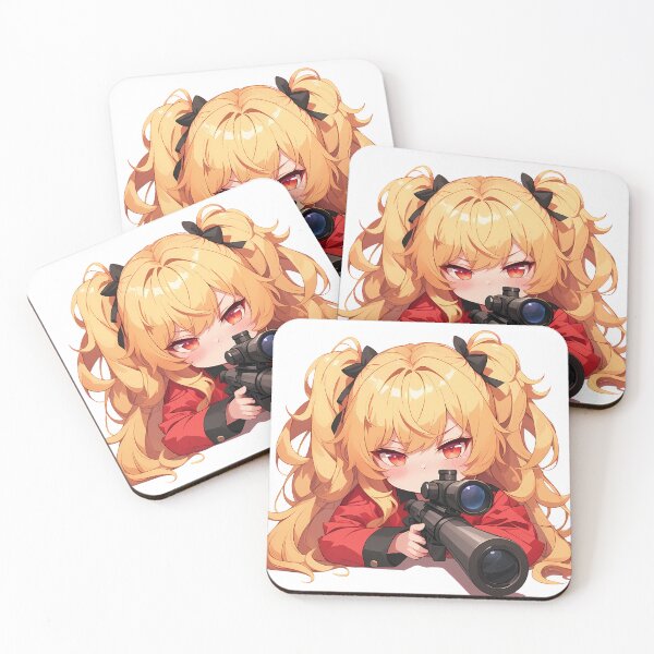 Item preview, Compulsive Chibi Mary Saotome Kakegurui Sniper Cute designed and sold by Williamhallano.