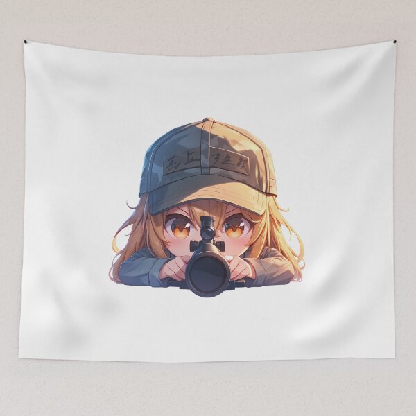 Item preview, Anime Chibi Platelet Cells At Work Sniper Cute designed and sold by Williamhallano.