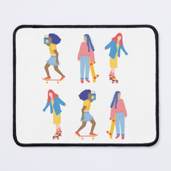 Item preview, Women Skate Boarders designed and sold by Farissa Designs.