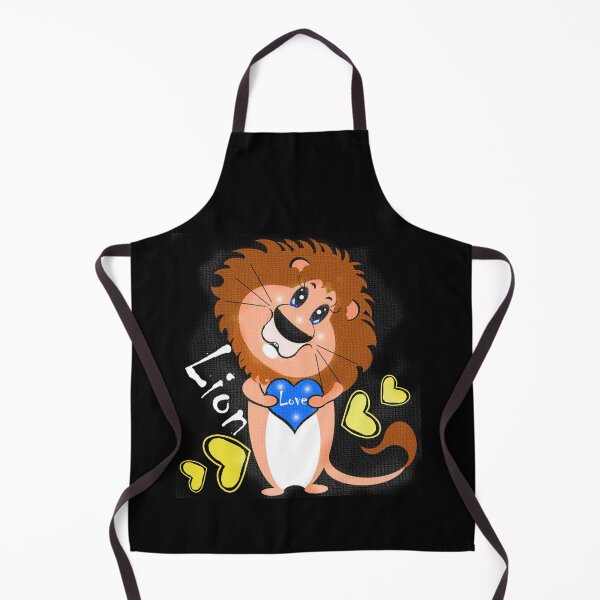 Item preview, Cute Lion holding heart designed and sold by Shirley cute art .