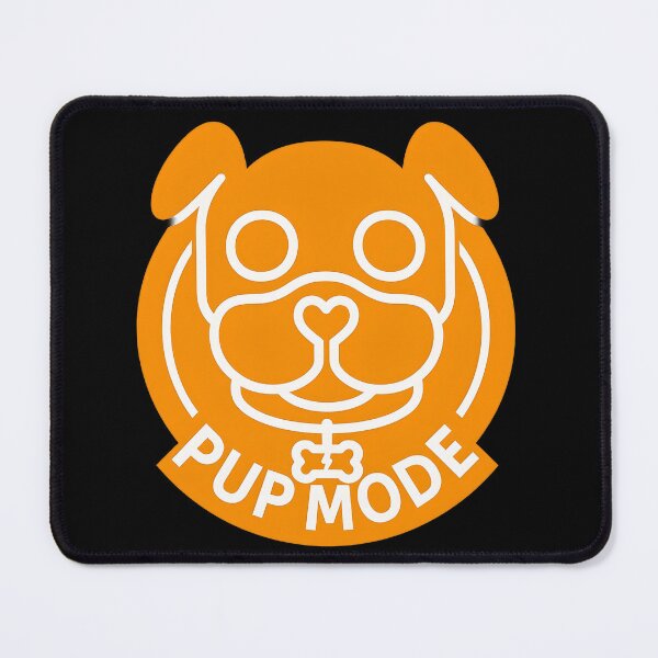 Item preview, Pup Mode Stuffed Orange designed and sold by FreddyE.