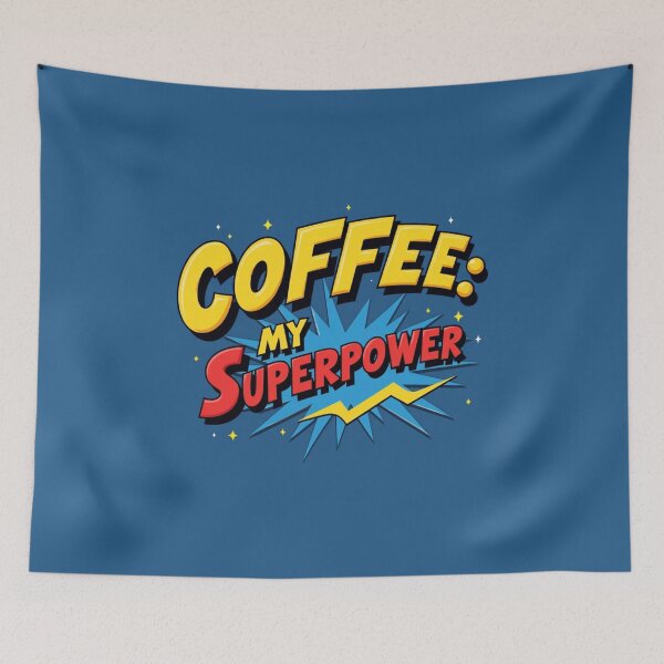 Item preview, coffee superpower designed and sold by VibeSniper.